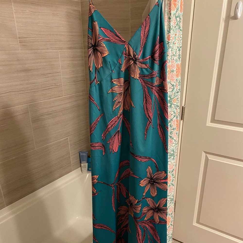 Satin formal dress
